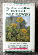 The Observers Book of British Wild Flowers <br>Rare Wartime Edition