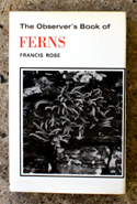 The Observers Book of Ferns <br>Rare Black & White Jacket