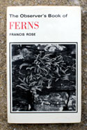 The Observers Book of Ferns <br>Rare Black & White Jacket