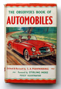 The Observers Book of Automobiles <br>Third Edition <br>Very Rare US Price Variant