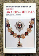 The Observers Book of British Awards & Medals