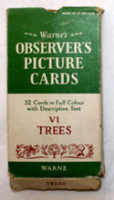 The Observers Book of Trees <br>32 PICTURE CARDS plus Box