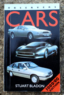 The Observers Book of Cars 32nd Edition <br>Rare Paperback