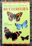 The Observers Book of Butterflies <br>Very Rare Glossy Jacket Edition