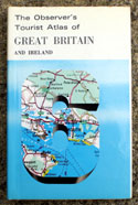 The Observers Tourist Atlas <br>of Great Britain & Ireland <br>Rare Cyanamid Advertising Edition